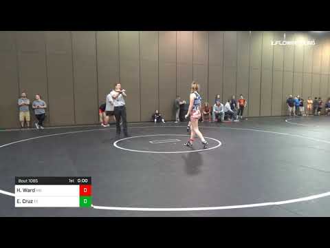 127 Lbs Round Of 16 Haley Ward Team Missouri Vs Elsaiah Cruz Team Texas