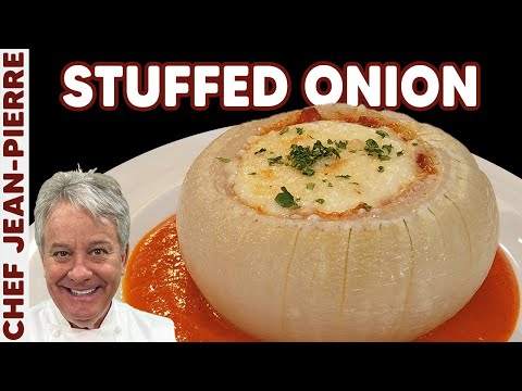 Sweet Onion Stuffed with Bolognese | Chef Jean-Pierre