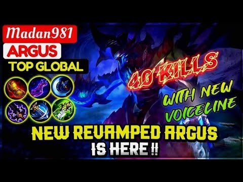 mobile legends argus godly gameplay.40 KILLS!!!!