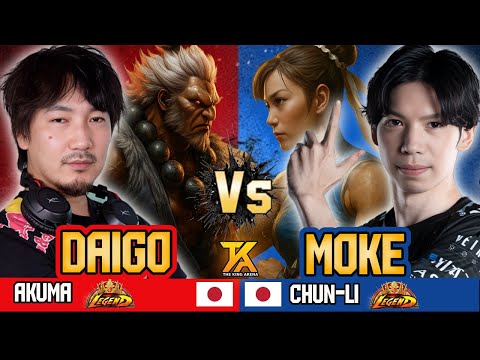 🔥 SF6 ▰ MOKE (Chun-li) vs DAIGO (Akuma) ▰ Street Fighter 6 🔥