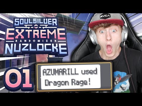 THE WORST START EVER!! | Pokemon Soul Silver Extreme Randomizer Nuzlocke EP 1