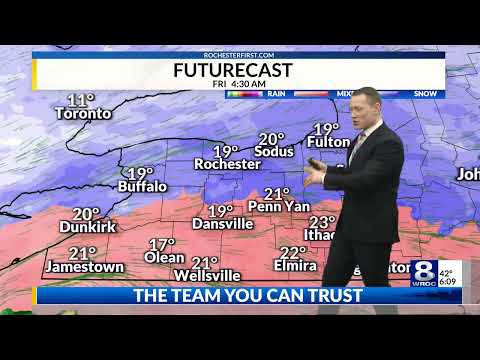 Wednesday morning weather forecast — February 23, 2022