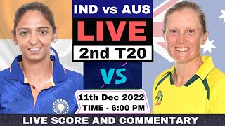 Live: India Women vs Australia Women, 2nd T20 | INDW vs AUSW Live T20 Live Score and Commentary 2022