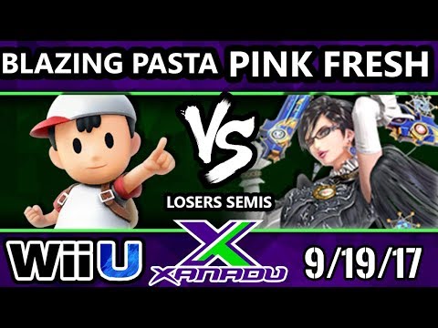 S@X 220 Smash 4 - VGBC | Pink Fresh (Bayonetta) Vs. Blazing Pasta (Ness) - SSB4 Losers Semis