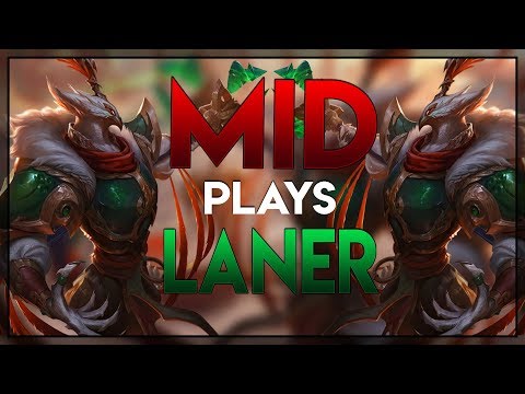 League of Legends l TOP 10 MID LANER PLAYS 2018