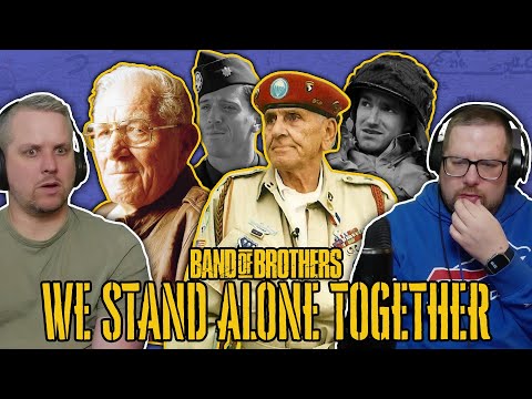 British Guys We Stand Alone Together Reaction (Band Of Brothers)
