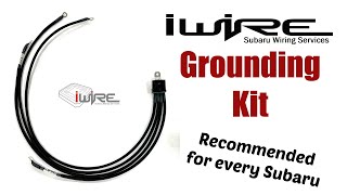 iWire Grounding Kit Install Guide - Subaru Grounding Issue Solution