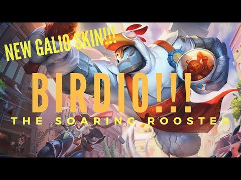 BIRDIO!!! THE NEW GALIO SKIN | LEAGUE OF LEGENDS SKIN SPOTLIGHT | TRUE NORTH KOALA