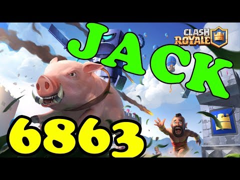 Jack 6863  Gameplays Ladder Push -  Bad Season Clash Royale