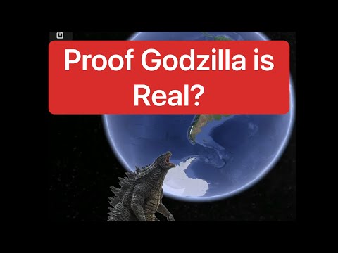 #248 proof Godzilla is real . Godzilla in google earth #shorts