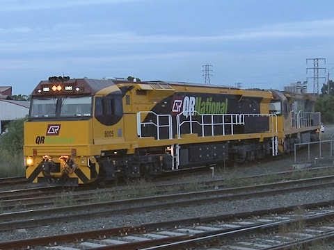 Trains in Australia - QRNational Freight Train