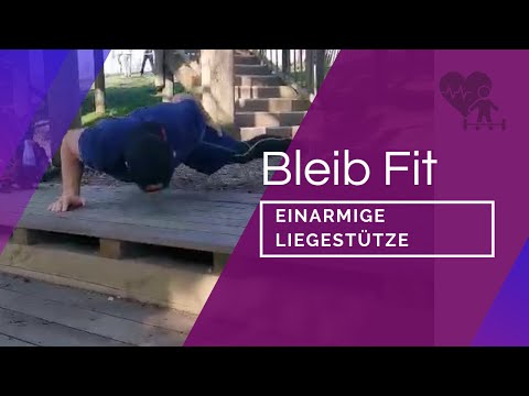 Einarmige Liegestütze | Muskeltraining – Disziplin – Körperkraft | André Blank – Vivoterra®