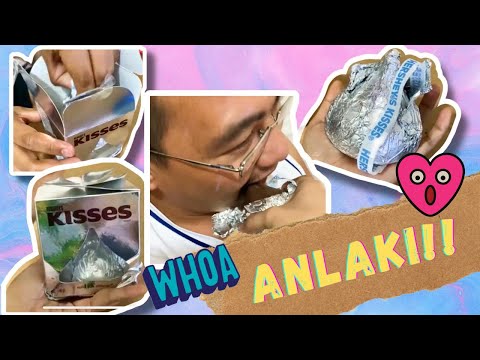 Hershey’s Kisses Unboxing Big Chocolate