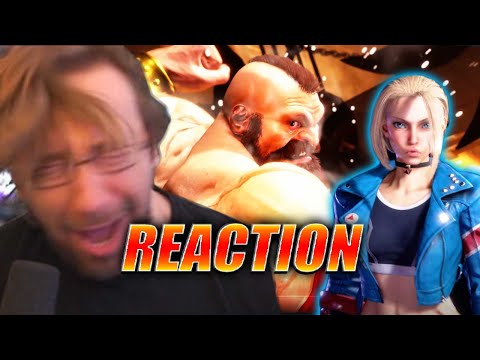 MAX REACTS: Street Fighter 6 Cammy, Zangief, & Lily Reveal