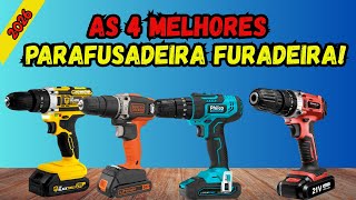 As 4 Melhores Parafusadeiras e Furadeiras Do Mercado! Parafusadeira Furadeira Ideal Comprar Em 2026