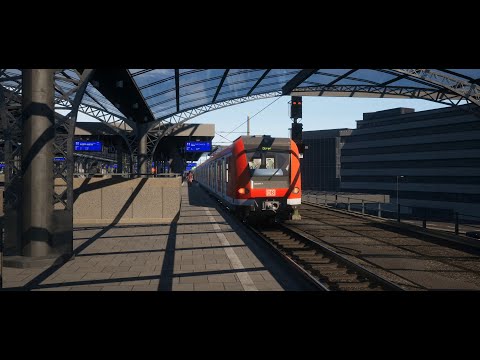 S19 Köln - Düren mit Buchfahrplan, Ansagen, Grafikmods 4K TSW 5
