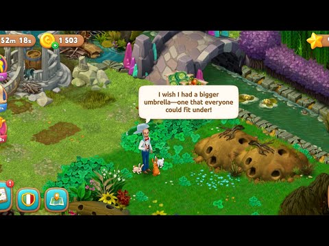 GARDENSCAPES ~Build a rabbit house 🎉Level 3592-3593🎉