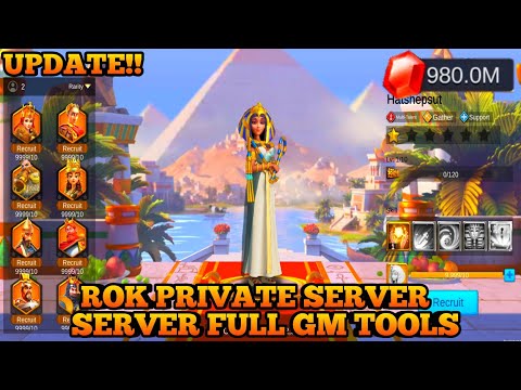 Update Rise Of Kingdoms Private Server - Server Full GM TooL