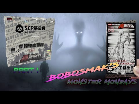 Monster Mondays!! WHITE Box Part 1 - Unboxing SCP cards from China (YCSR10201)
