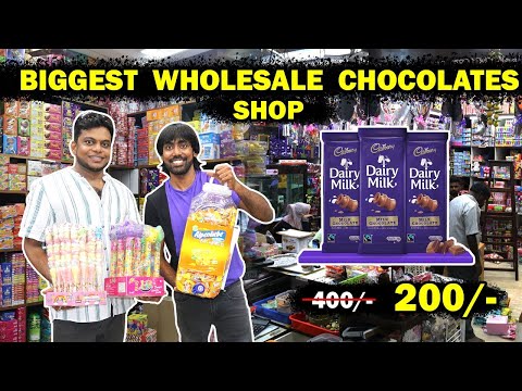 Biggest Wholesale chocolate world || in parry's || Chennai .