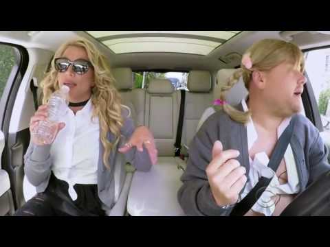 Britney Spears singing LIVE at Carpool Karaoke