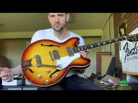 1964 Epiphone Casino Iced Tea Sunburst Gibson-made ES-330 image 16