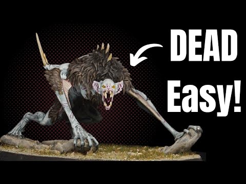 Easy Flesh Eater Courts Varghulf Painting Tutorial