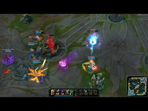 Clean Ezreal Juke and Burst combo on Ahri (With Slow-mo replay)
