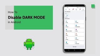Download the video "How to disable Dark Mode Any Android|| Enable System Light Mode Android"