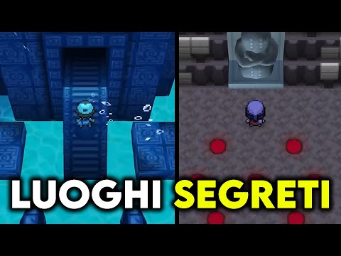 ALL THE SECRET PLACES OF THE POKÉMON VIDEO GAMES PART 2!