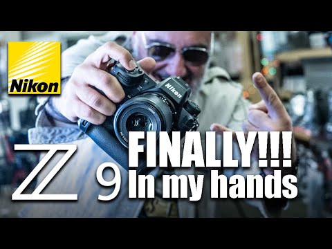 The Nikon Z9 in my hands | The Z 9 is that & more! First impressions CHECK THIS OUT!