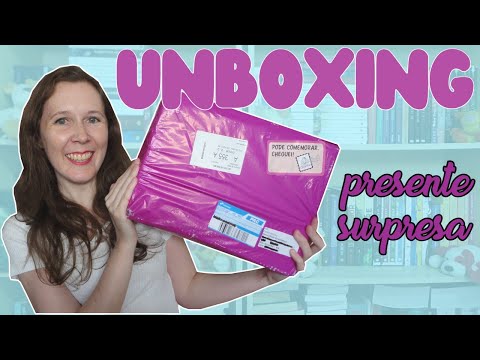 Unboxing presente surpresa | Leituras de Deni