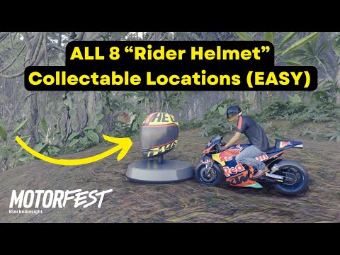 The Crew Motorfest ALL Rider Helmet Collectable Locations Guide (EASY) - Bike Lovers