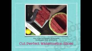 How to cut a watermelon into perfect slices