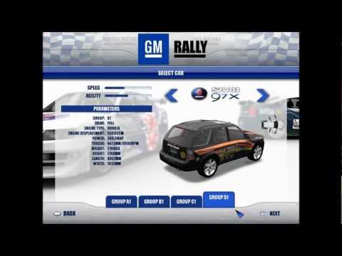 GM Rally (PC, 2009) - All Cars