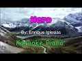 Hero by Enrique Iglesias - Karaoke Acoustic Piano