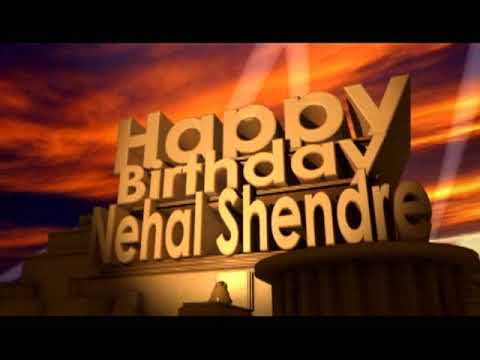 Happy Birthday Nehal Shendre