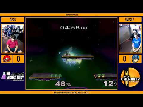 Philly Melee Arcadian @ The Lab | Gear (Samus) vs Empale (Marth) - Round Robin Pools - Melee