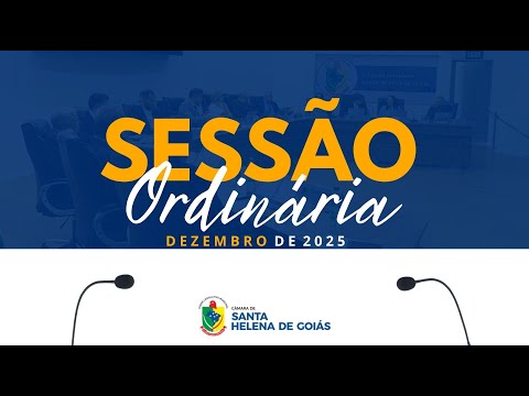 3ª SESSÃO ORDINÁRIA - DEZEMBRO 2025 (PARTE 02)