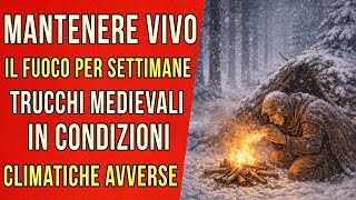 Mantenere il Fuoco Vivo per Settimane - Trucchi Medievali con la Bufera