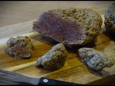 Seitan aus Seitanfix / Weizengluten / vegane Fleischalternative
