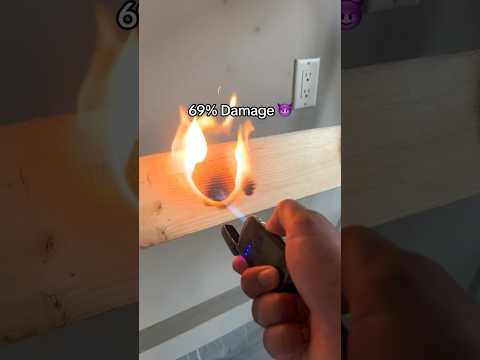 Imagine 100% damage 😱🔥 #lighter #shorts