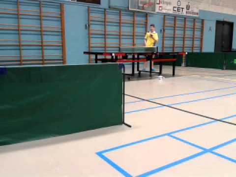 Dieter Marijsse Vs Antoine Deceuninck jong gullegem (fun pingpong) 1/2.