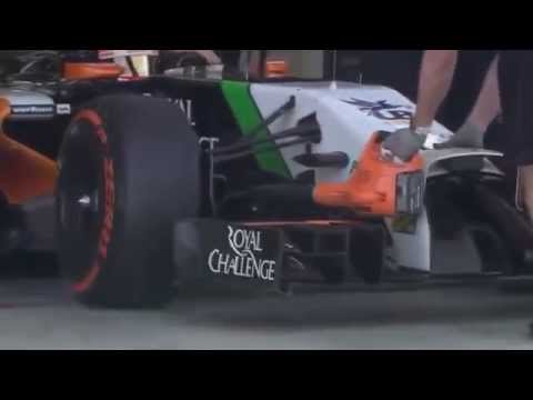 F1 2014 Bahrain Tests Sights and Sounds