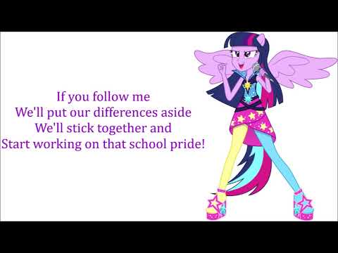 My Little Pony - Equestria Girls (Cafeteria Song) Lyrics
