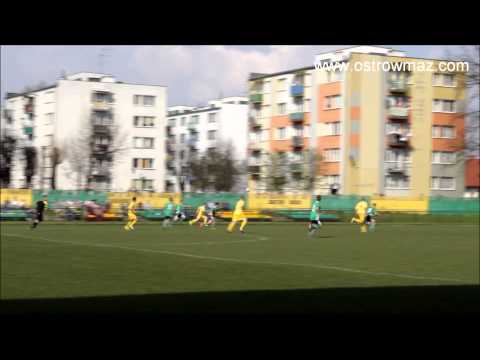 IV liga: Ostrovia Ostrów Mazowiecka - Mławianka Mława (19.04.2014)