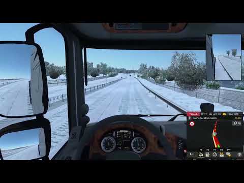 ETS2 Winter Drive ❄️ Stockholm to Örebro | Snowy Sweden Route in Euro Truck Simulator 2