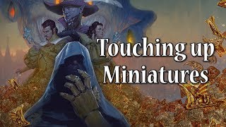 Touching Up Waterdeep Dragon Heist Griffon Cavalry Miniature