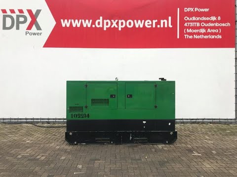 DPX Power: Gesan DPAS65E - 65 kVA Generator set - DPX-12175