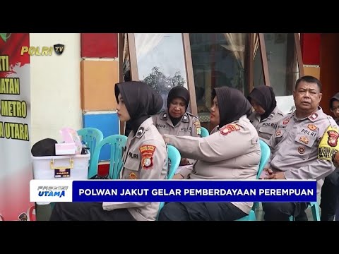 POLWAN JAKARTA UTARA GELAR PEMBERDAYAAN PEREMPUAN DI KEBON BAWANG